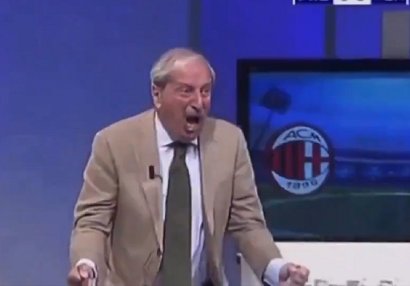 İtaliyalı şərhçi ekstazda: \
