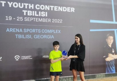 Onur Quluzadə beynəlxalq turnirdə bürünc medal qazandı