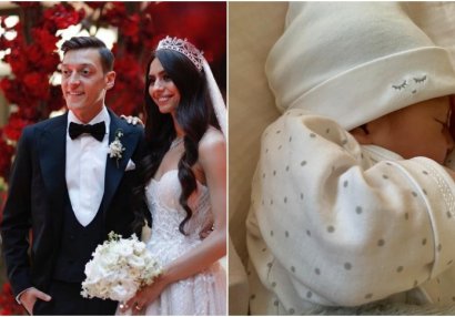 Mesut Özil ikinci dəfə ata oldu - FOTO