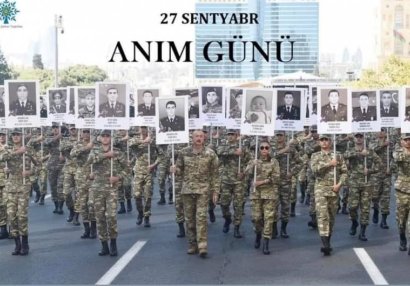 Bu gün Azərbaycanda Anım Günüdür