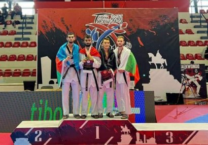 Taekvondoçularımız Avropa çempionatını 3 medalla tamamladı