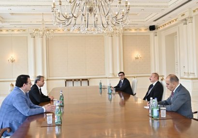 İlham Əliyev Beynəlxalq Şahmat Federasiyasının prezidentini qəbul etdi