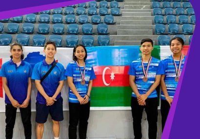 Badmintonçulardan Misirdə 2 medal