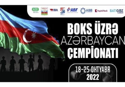 Boks üzrə Azərbaycan çempionatının açılış mərasimi oldu