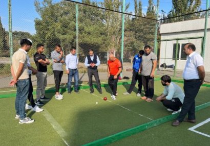 Bocce idmanı üzrə təlimlərə start verildi - FOTO
