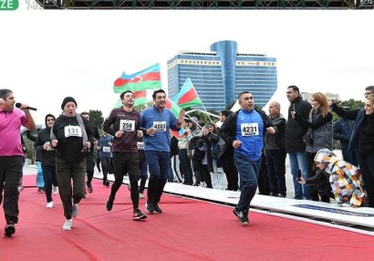 Zəfər günü münasibətilə Bakıda II “Qələbə qaçışı” keçirilib