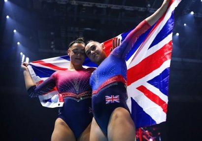 Azərbaycan əsilli gimnast Böyük Britaniyaya dünya \