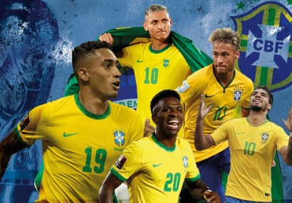 Braziliya dünya çempionatına 26 ulduzla yollanır