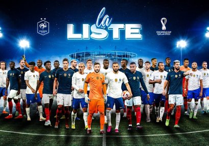 DÇ-2022-yə superkomanda kimi yollanan Fransa