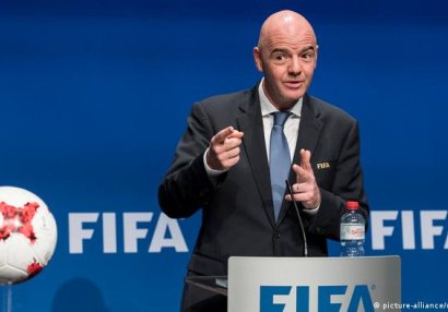 FİFA prezidentindən atəşkəsə çağırış
