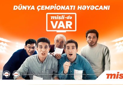 Dünya çempionatı “Misli”nin baş sponsorluğu ilə yayımlanacaq