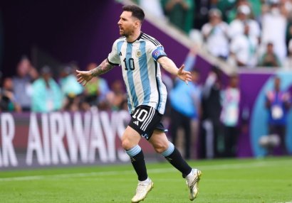 Messi Maradonanı geridə qoydu