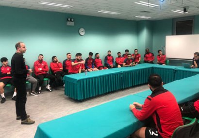 Barış Şimşək “Qəbələ” üçün seminar keçdi