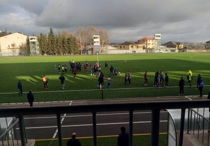 Şamaxıda qalmaqal: Futbolçular dalaşdı, məşqçilər...