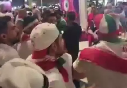 İranlılar bir-biriylə dalaşdılar - VİDEO