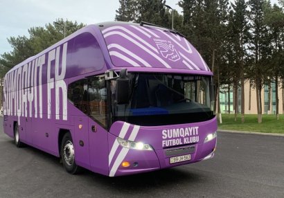 “Sumqayıt”ın yeni dizaynlı avtobusu – FOTOLAR