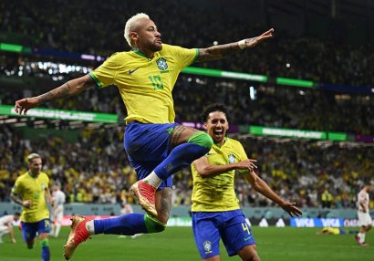 DÇ-2022: Neymar Pelenin rekorduna şərik oldu