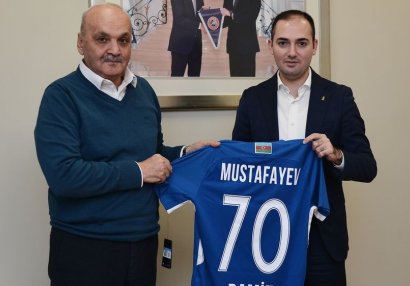 AFFA-dan Mustafayevə yubiley təbriki