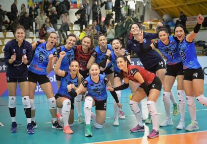 Millimizin voleybolçusundan 16 xal, komandası 1/8 finalda