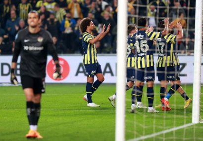 Türkiyə Super Liqası: “Fənərbağça”dan “Hatayspor”a 4 cavabsız qol