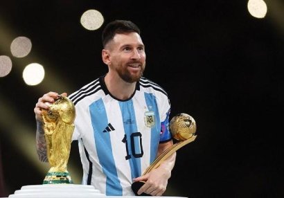Messi ilin ən yaxşısı seçildi