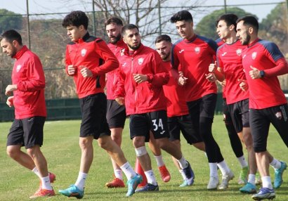 “Qəbələ”dən Antalyadakı 4-cü gündə 2 məşq