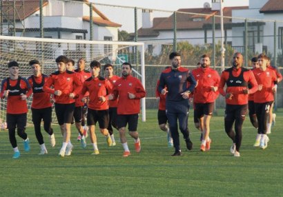 “Qəbələ” günü 2 məşqlə bitirdi