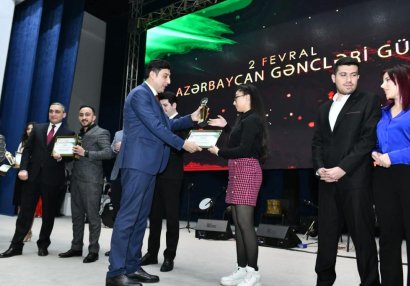 Mingəçevirin Gənclər Paytaxtı seçilməsi ilə bağlı tədbir keçirildi - FOTOLAR