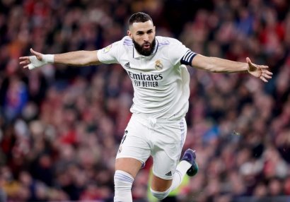 Benzema rekorda şərik oldu