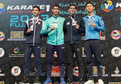 Azərbaycanın daha bir karateçisi BƏƏ-də medal qazandı