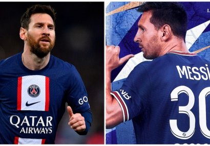 Messi yubiley qolunu vurdu