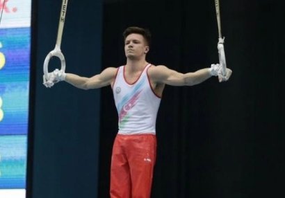 Azərbaycan gimnastı dünya kubokunda bürünc medal qazandı