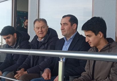 Millinin baş məşqçisi Şamaxıda