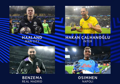 Çempionlar Liqasında həftənin oyunçusu adına namizədlər