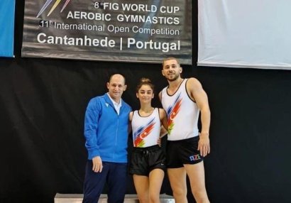 Gimnastlarımız Portuqaliyada medalsız qaldı