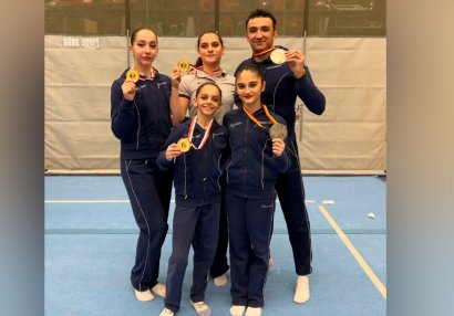 Gimnastlarımızdan Dünya Kubokunda gümüş medal