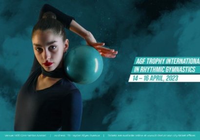 14 ölkənin gimnastları \