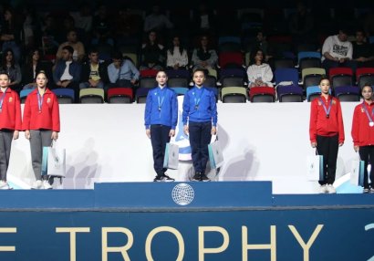 Azərbaycan gimnastlarından qızıl və gümüş medallar