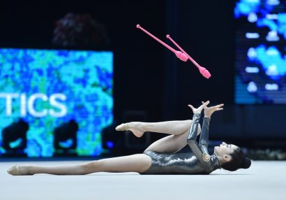 Azərbaycan gimnastları “AGF Trophy” turnirində 14 medal qazanıblar