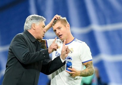 Ançelottidən Toni Kroos açıqlaması