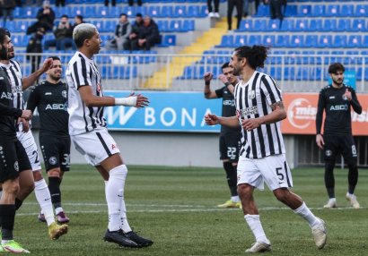 “Neftçi” xal itirdi, “Sabah” qalib gəldi