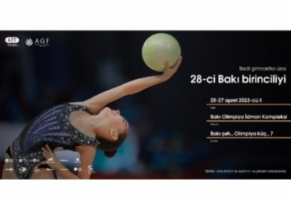 Bədii gimnastika üzrə 28-ci Bakı birinciliyi keçiriləcək