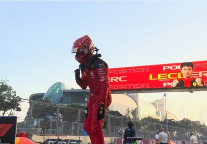 Formula 1: Bakıdakı sıralama turunda Lekler birinci oldu