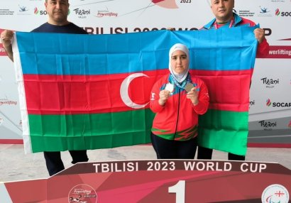 Azərbaycan idmançısı Dünya Kubokunda 2 medal qazandı