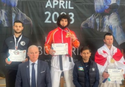 Azərbaycan karateçisi Avropa çempionu oldu