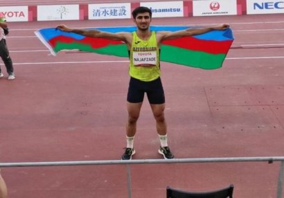 Azərbaycanlı atletdən qran-pridə qızıl medal