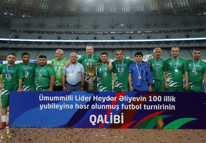 Ulu Öndərin 100 illiyinə həsr olunan turnirin qalibi bəlli oldu