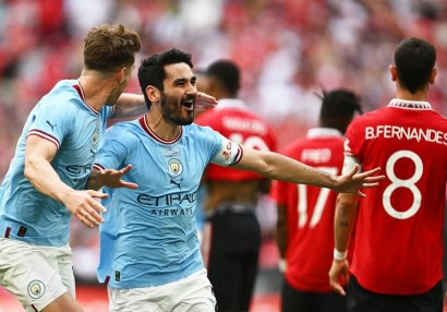 Gündoğan İngiltərə futbolunun tarixinə düşdü