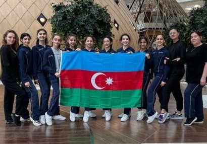 Azərbaycanın bədii gimnastları Misirdəki turnirə yollanıblar