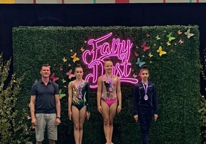 Azərbaycan gimnastlarından Latviyada bürünc medal